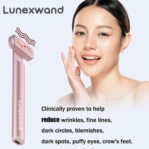 Glow Renew Wand Red LED Light 4-in-1 Skincare Tool